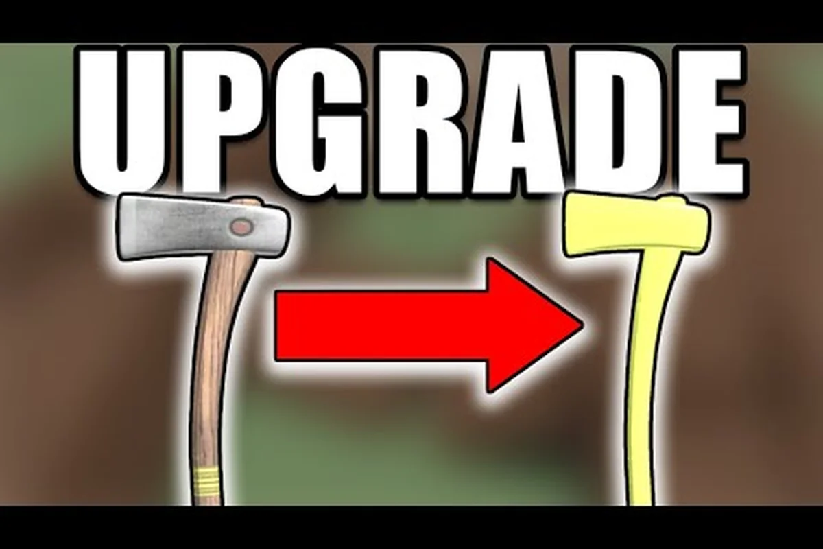 Lumber Tycoon 2 Basic Hatchet Stats and Upgrade Path
