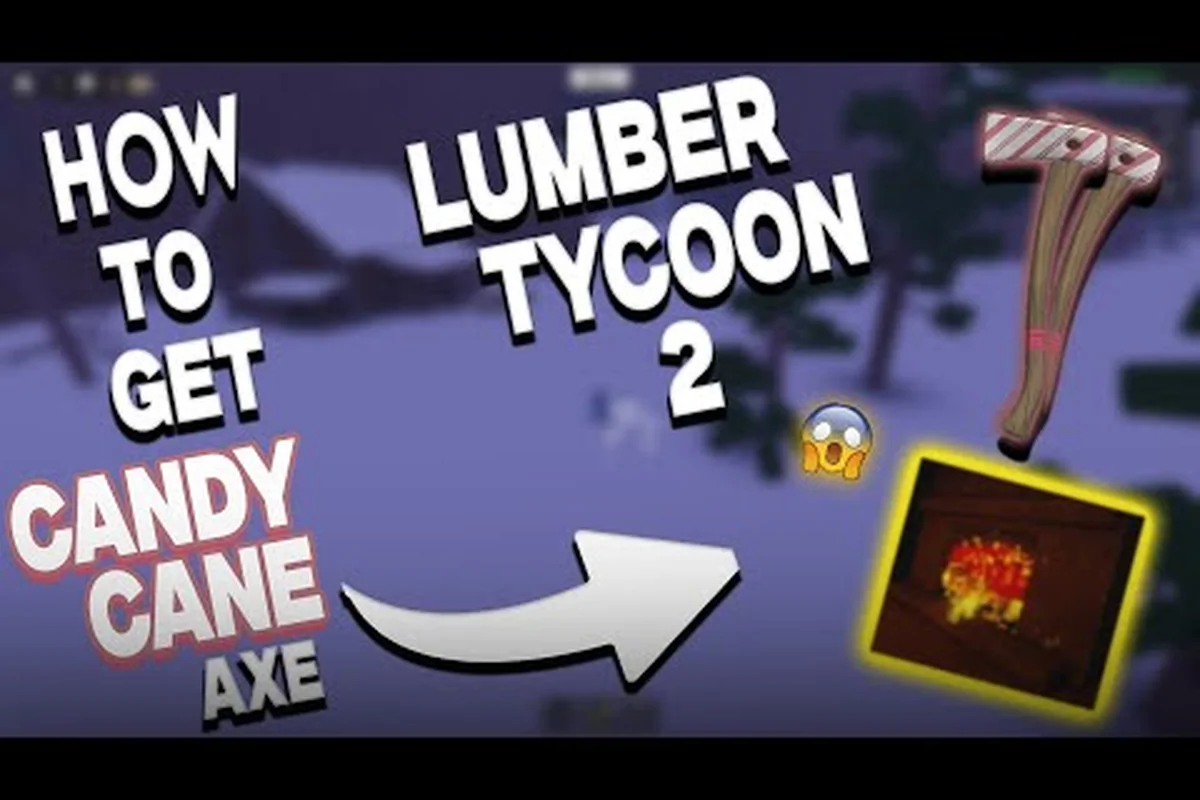 Lumber Tycoon 2 Candy Cane Axe and Gold Axe Guide