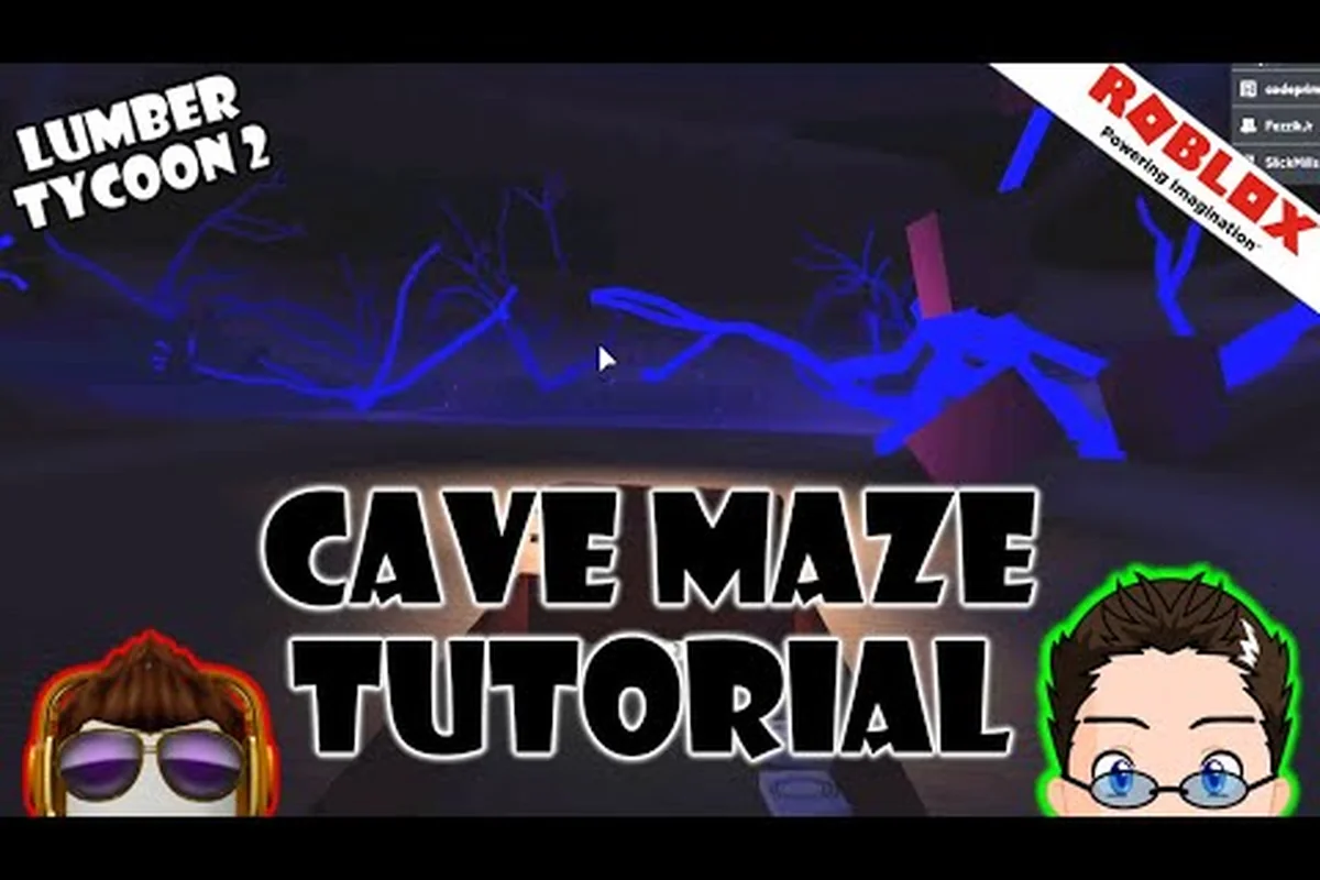 Lumber Tycoon 2 Maze Map: Tropics Cavecrawler Route