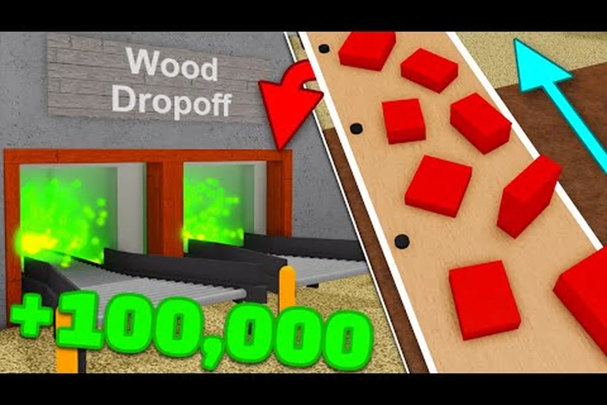 Lumber Tycoon 2 Wood Dropoff: Conveyor and Auto Seller Setup