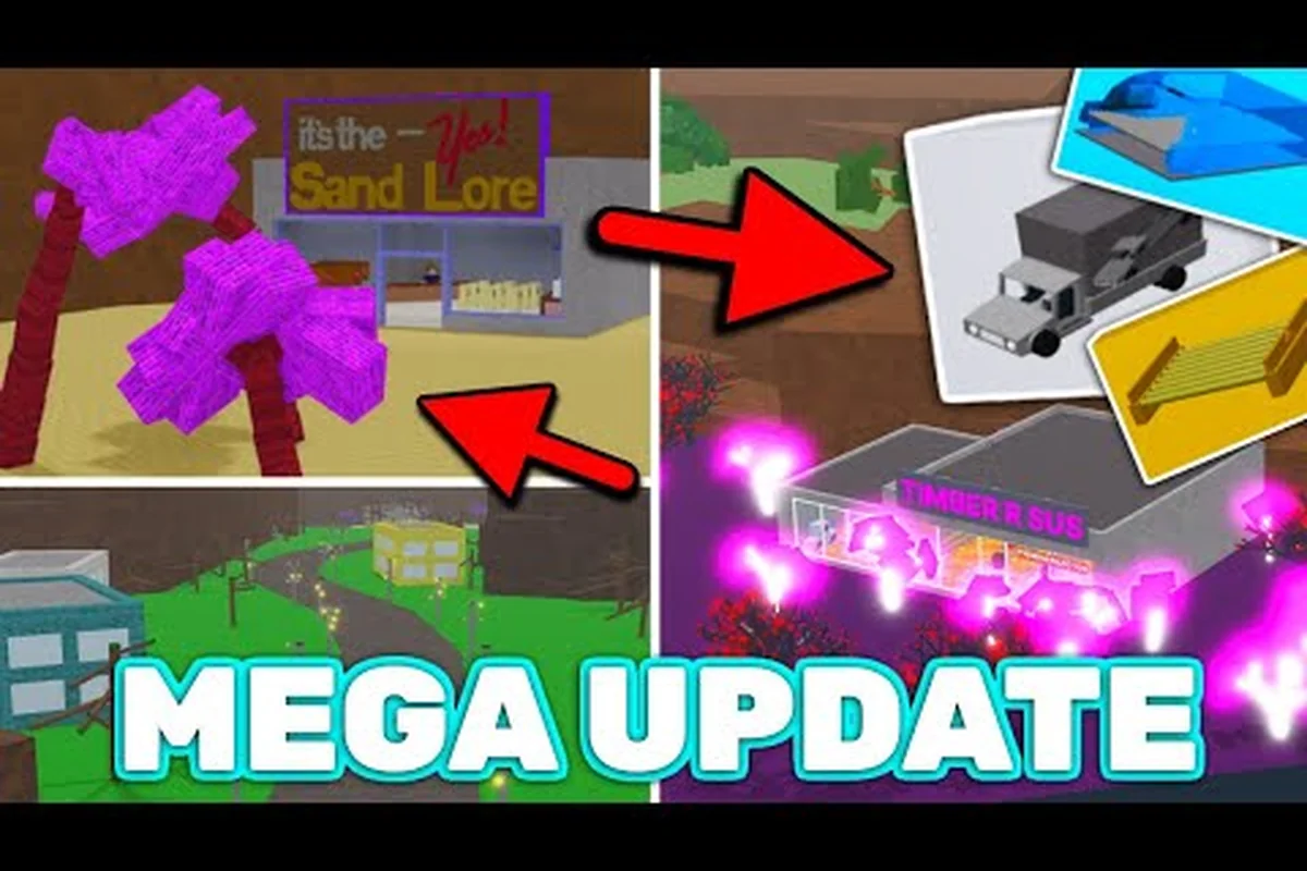 Lumber Tycoon 2 Judas Update: Mary Statue and Volcano