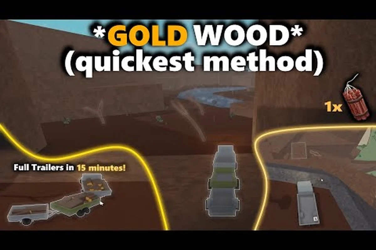 Lumber Tycoon 2 Gold Wood: Swamp Spawn and 25-Minute Timer